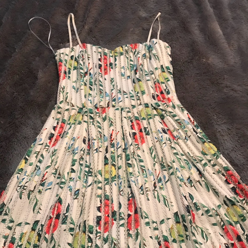 Boutique Floral Backless Dress